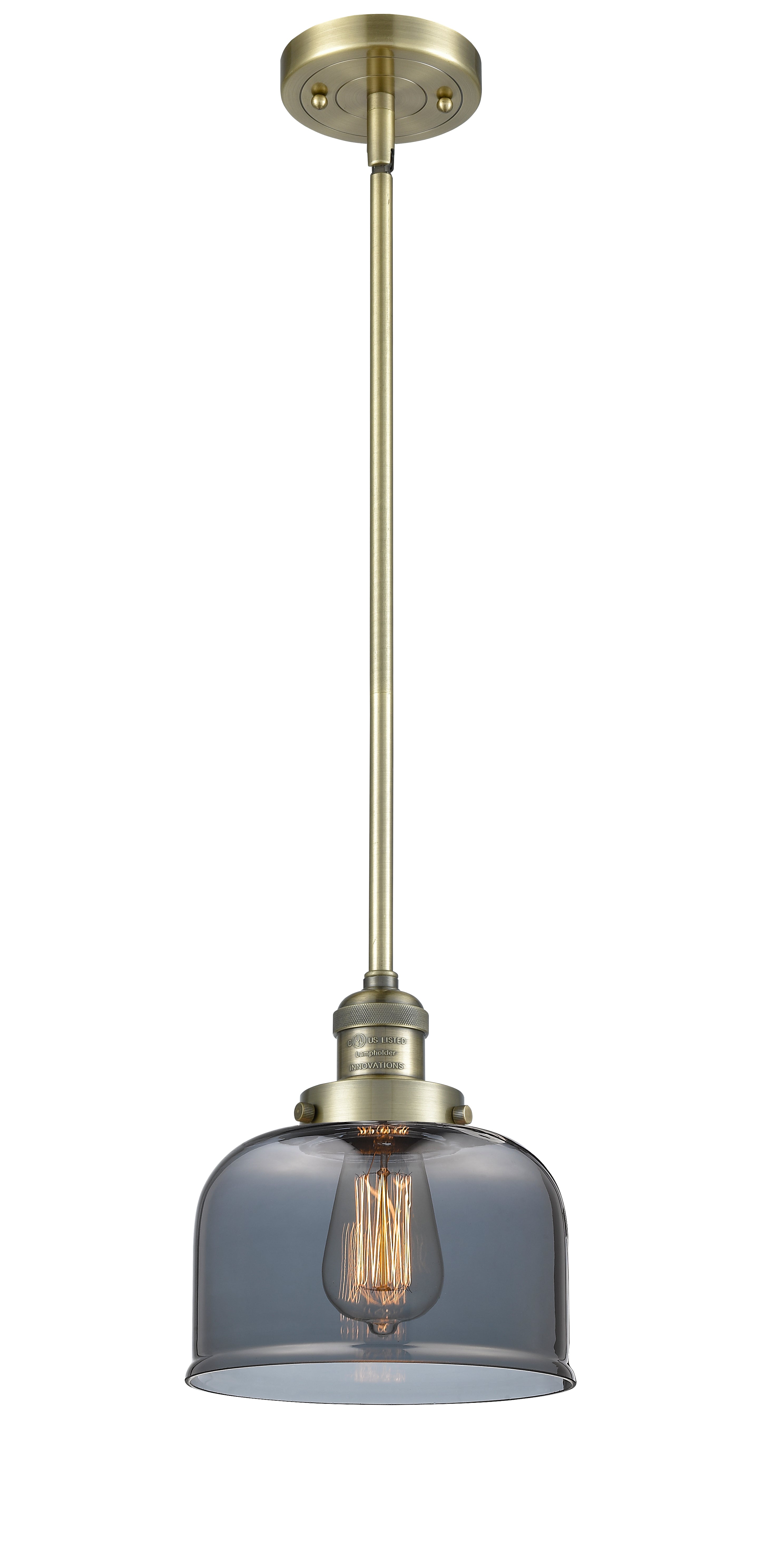 Franklin Restoration Mini Pendant Antique Brass