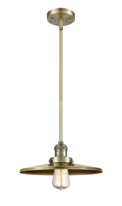 Franklin Restoration Mini Pendant Brass Steel