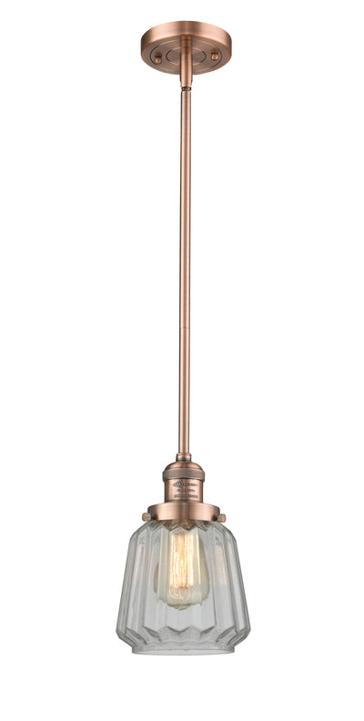 Franklin Restoration Mini Pendant Antique Brass