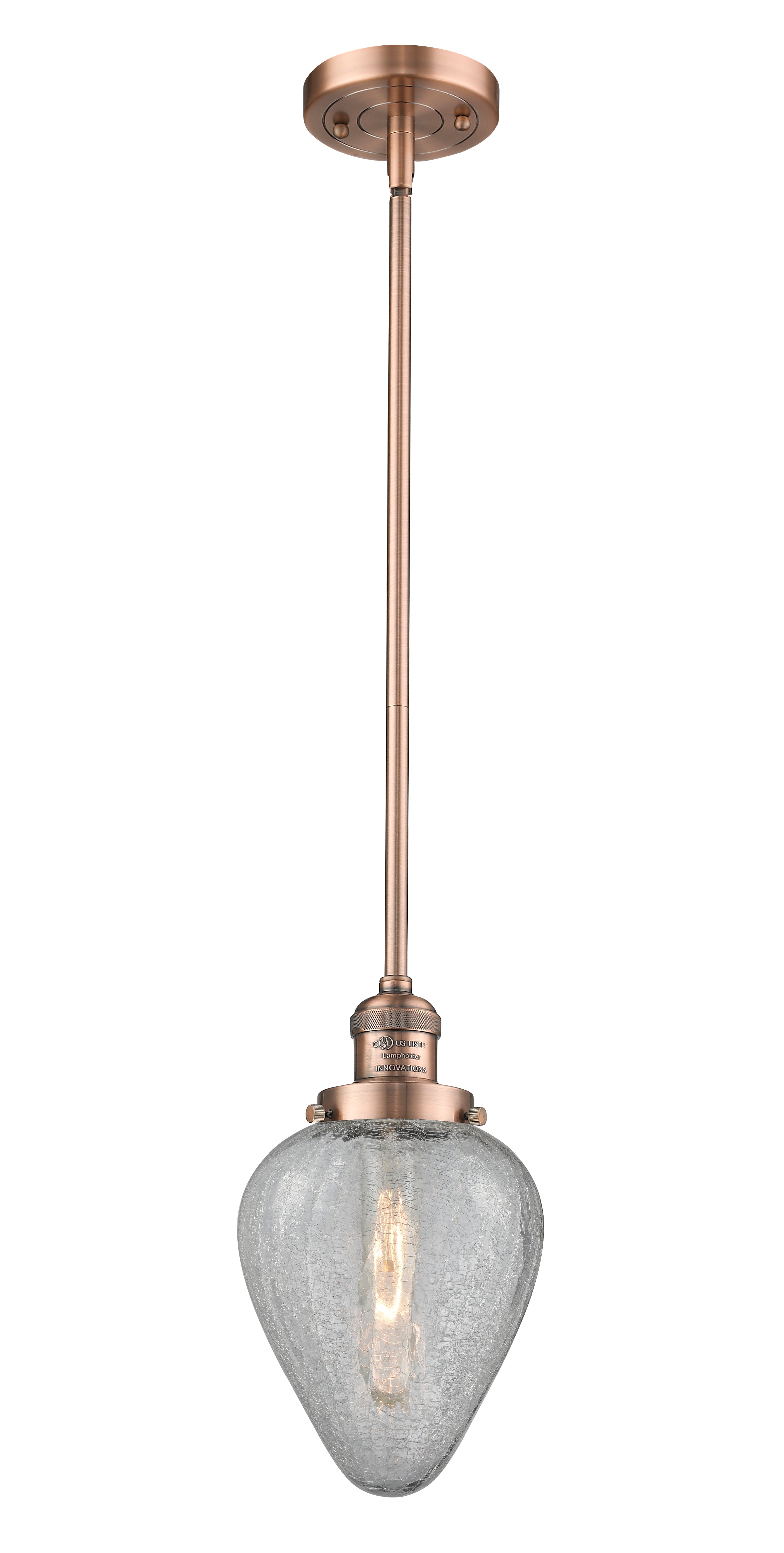 Franklin Restoration Mini Pendant Brass