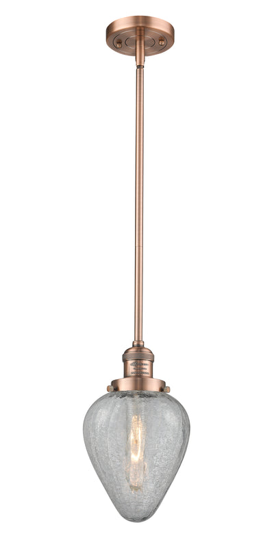 Franklin Restoration Mini Pendant Brass