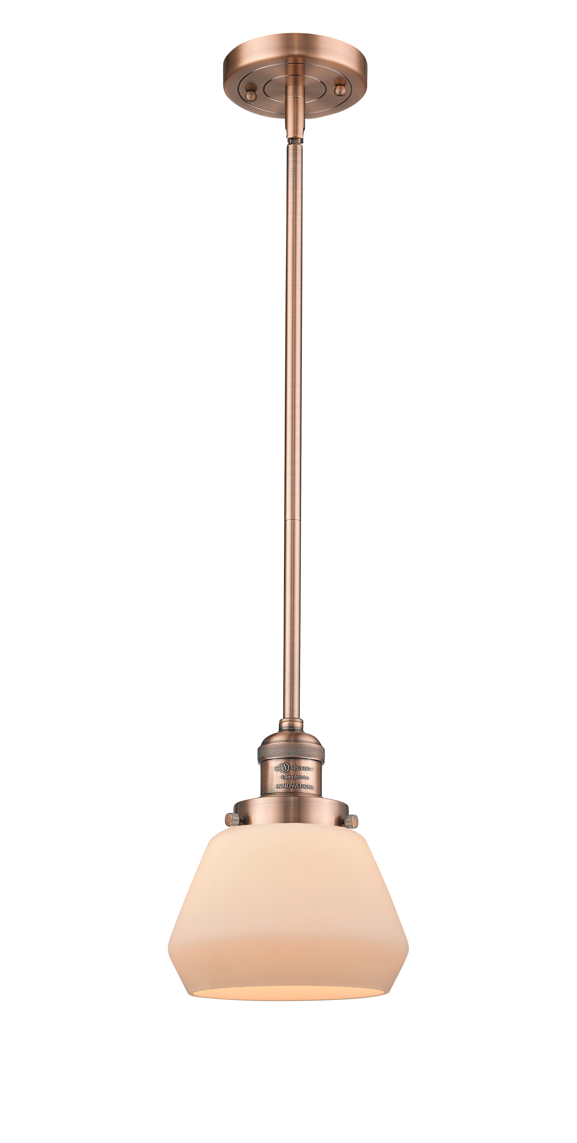 Franklin Restoration Mini Pendant Brass