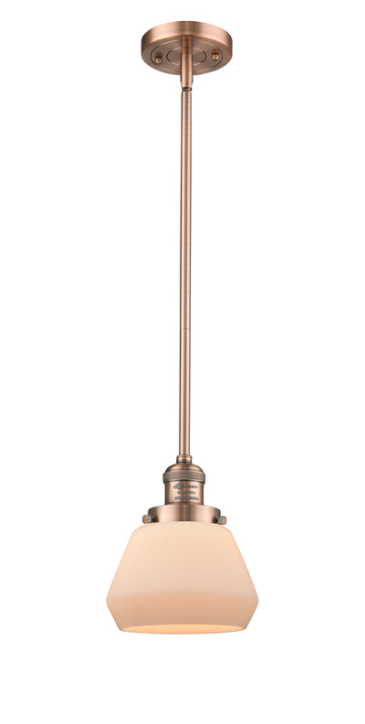 Franklin Restoration Mini Pendant Antique Brass