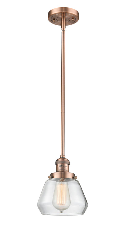 Franklin Restoration Mini Pendant Antique Brass
