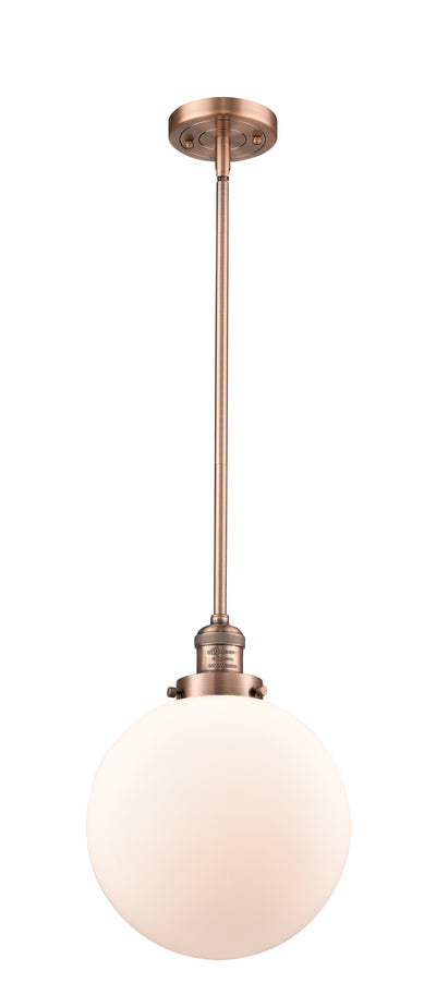 Franklin Restoration Mini Pendant Antique Brass