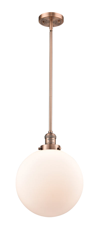 Franklin Restoration Mini Pendant Brass Finish