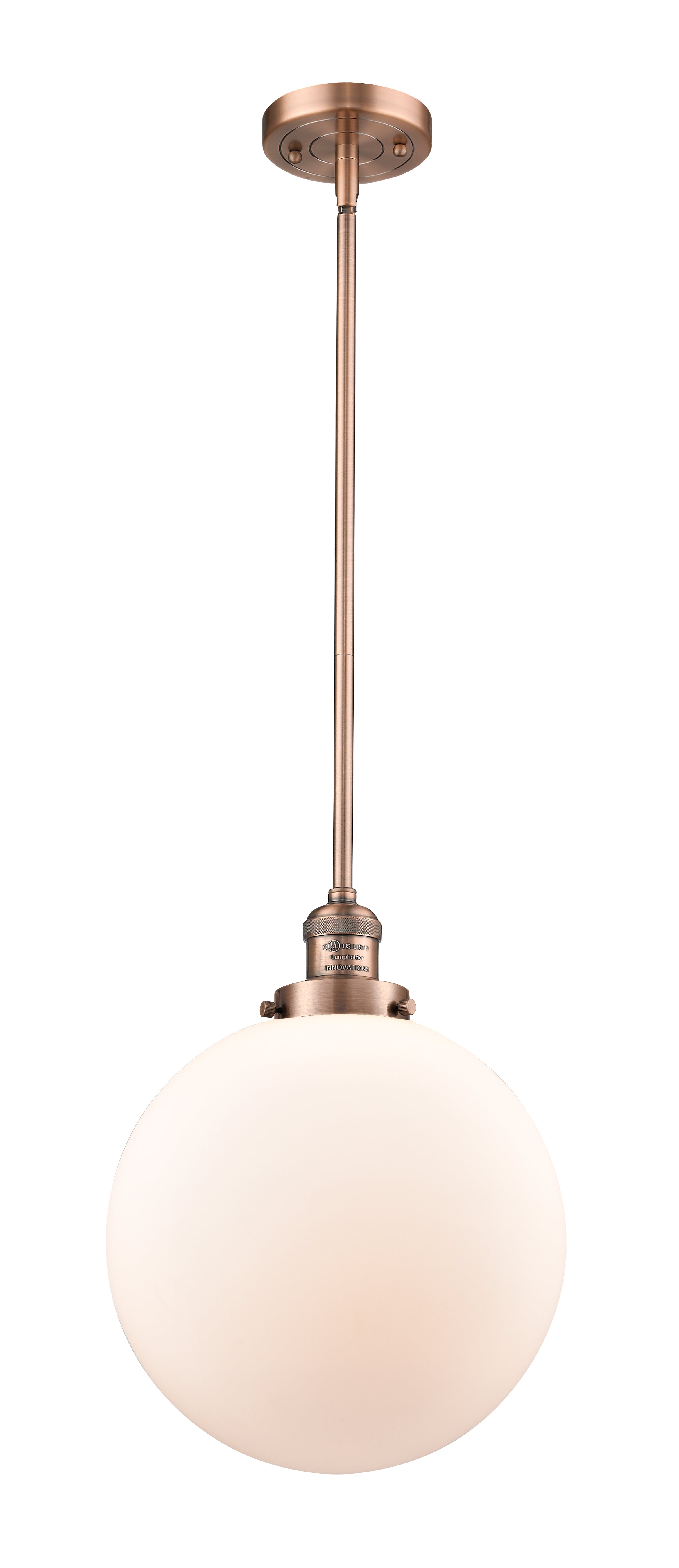 Franklin Restoration Mini Pendant Cast Brass