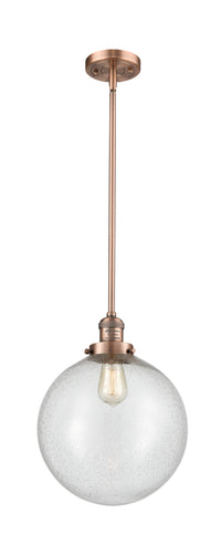 Franklin Restoration Mini Pendant Brass Finish