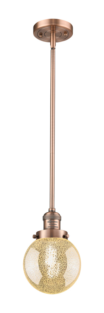 Franklin Restoration Mini Pendant Antique Brass