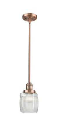Franklin Restoration Mini Pendant Antique Brass