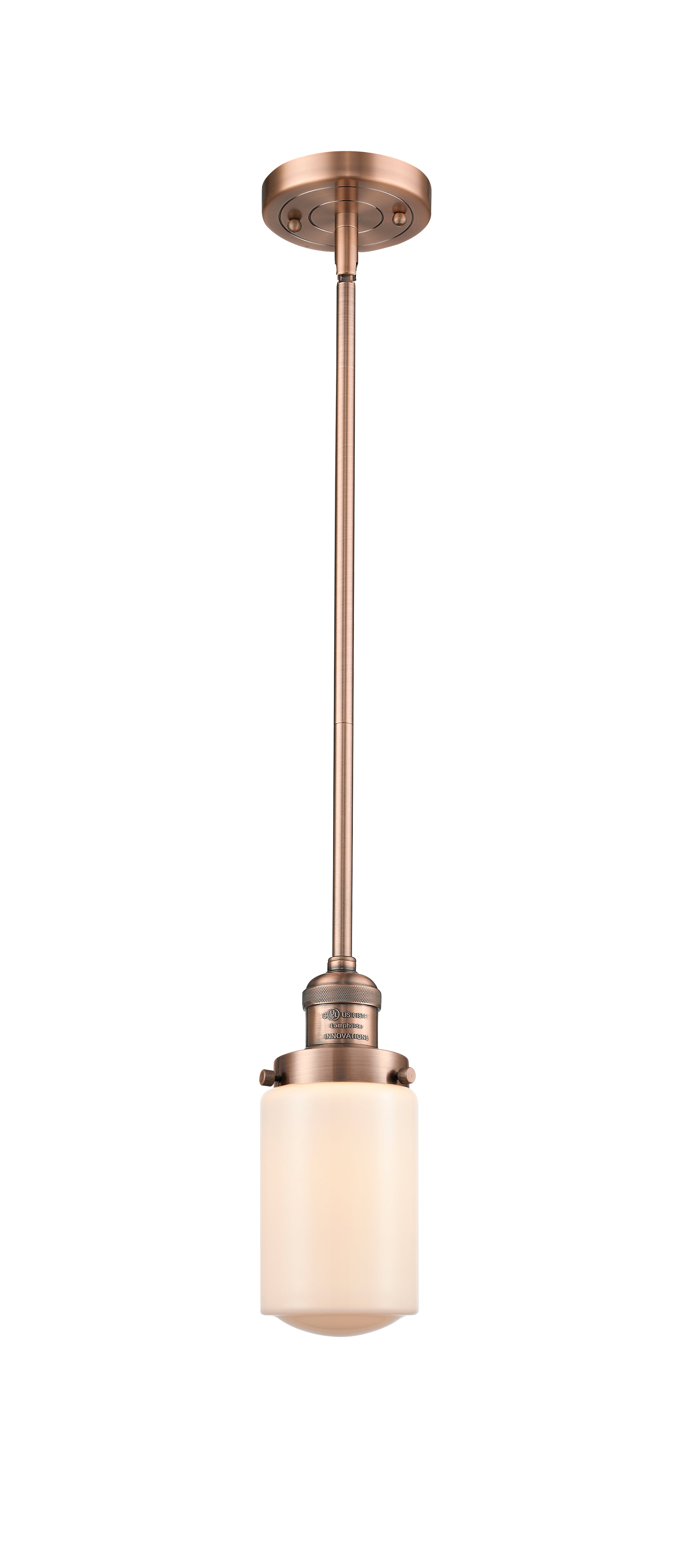 Franklin Restoration Mini Pendant Cast Brass