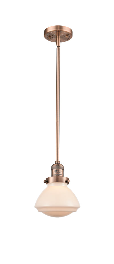 Franklin Restoration Mini Pendant Antique Brass