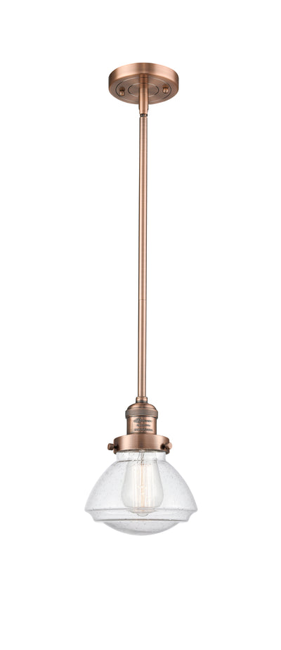 Franklin Restoration Mini Pendant Antique Brass