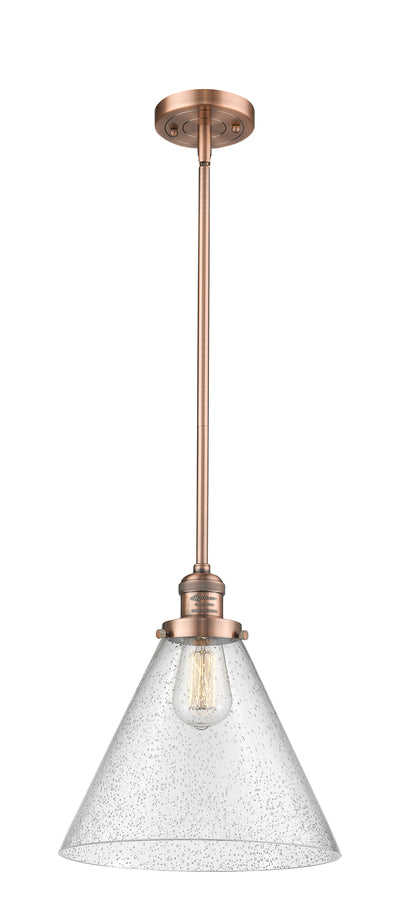 Franklin Restoration Mini Pendant Antique Brass