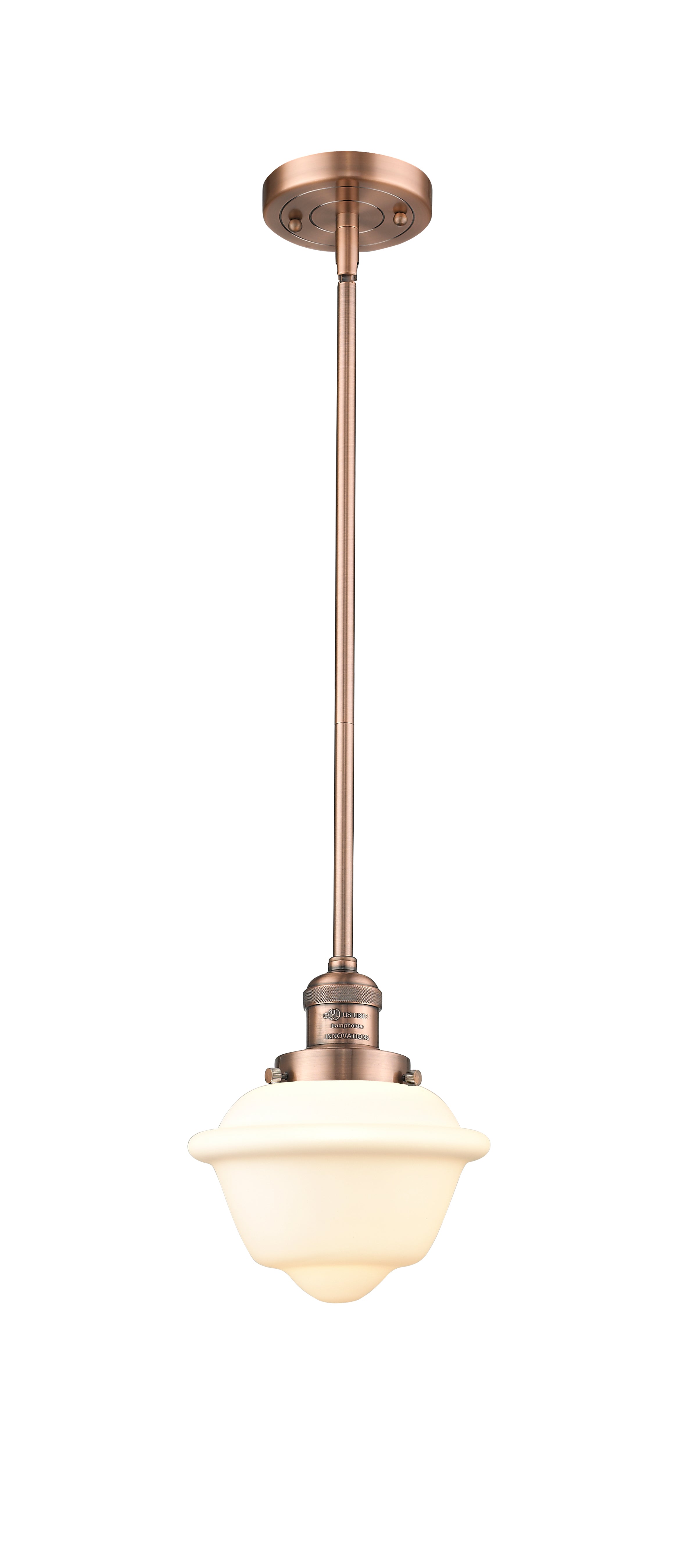 Franklin Restoration Mini Pendant Antique Brass