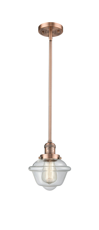 Franklin Restoration Mini Pendant Antique Brass