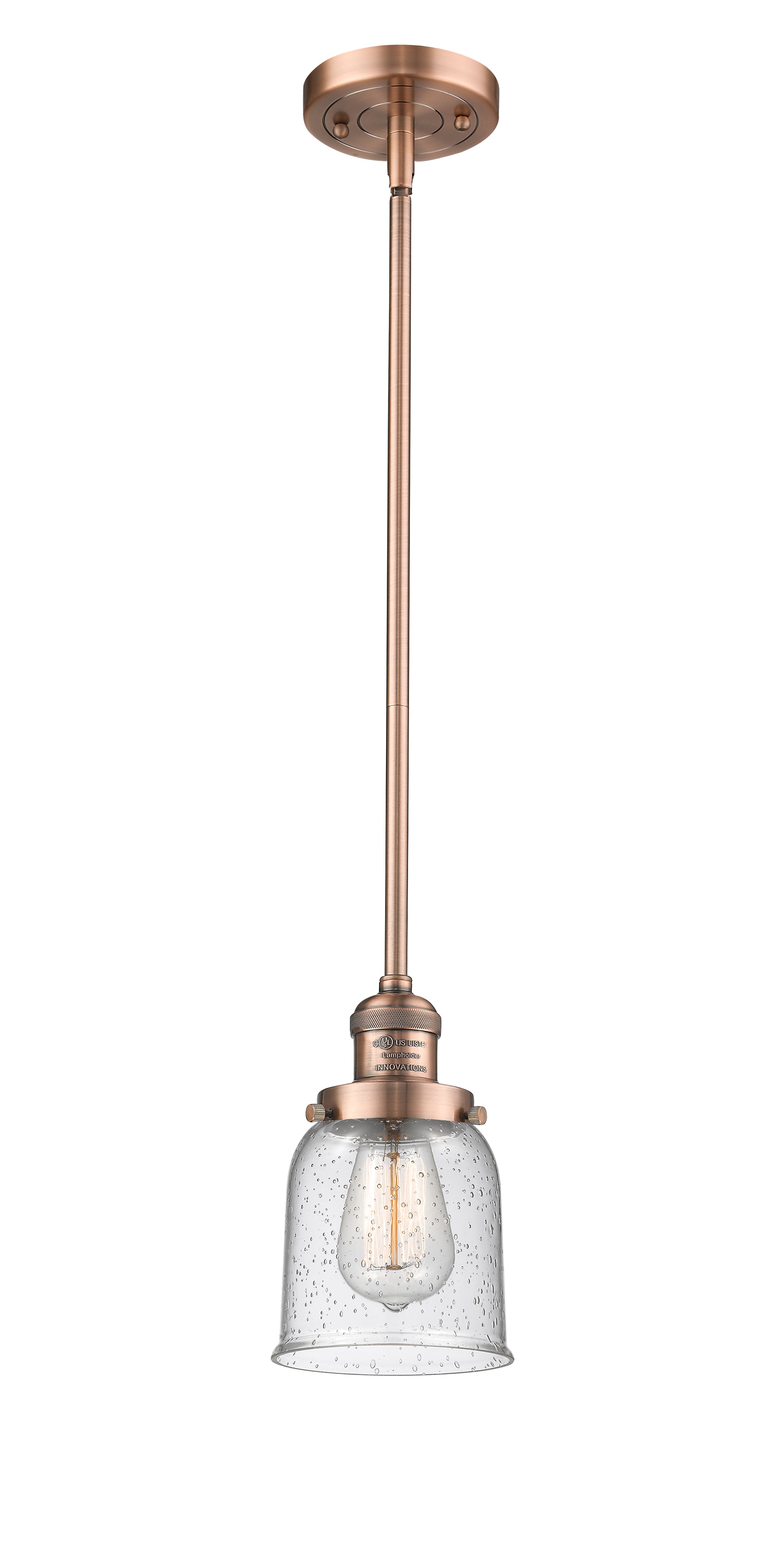 Franklin Restoration Mini Pendant Cast Brass