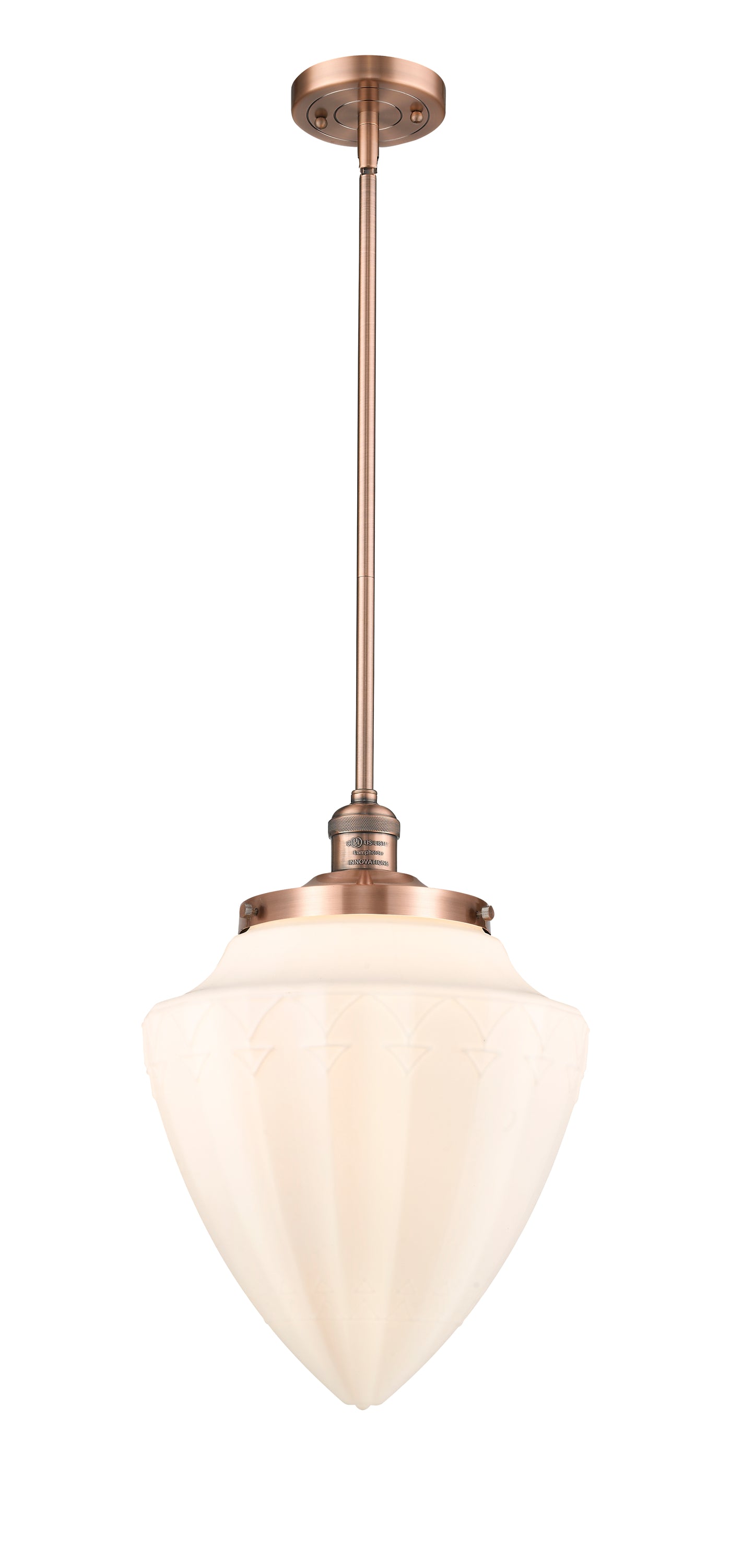 Franklin Restoration Mini Pendant 6W Brass