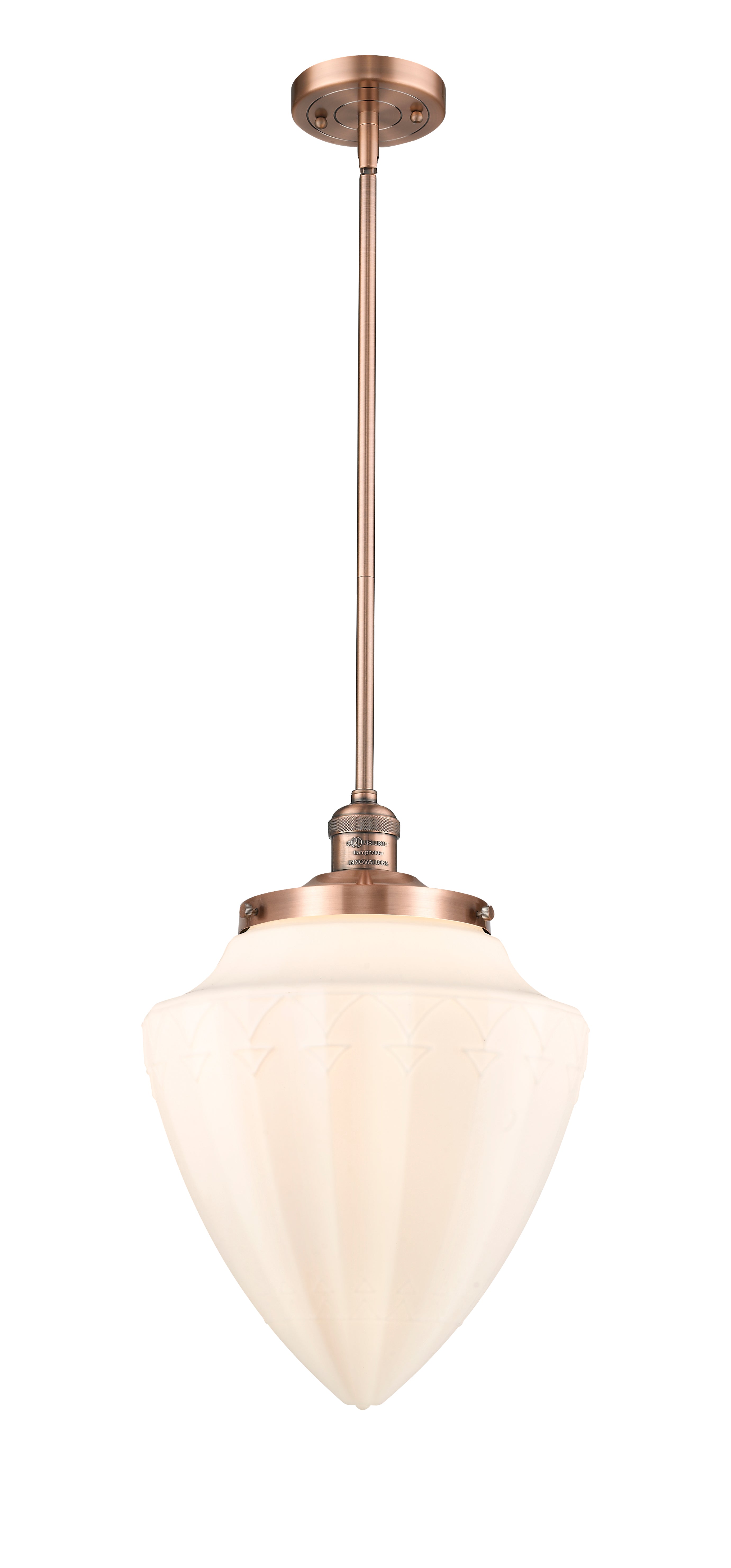 Franklin Restoration Mini Pendant 6W Brass
