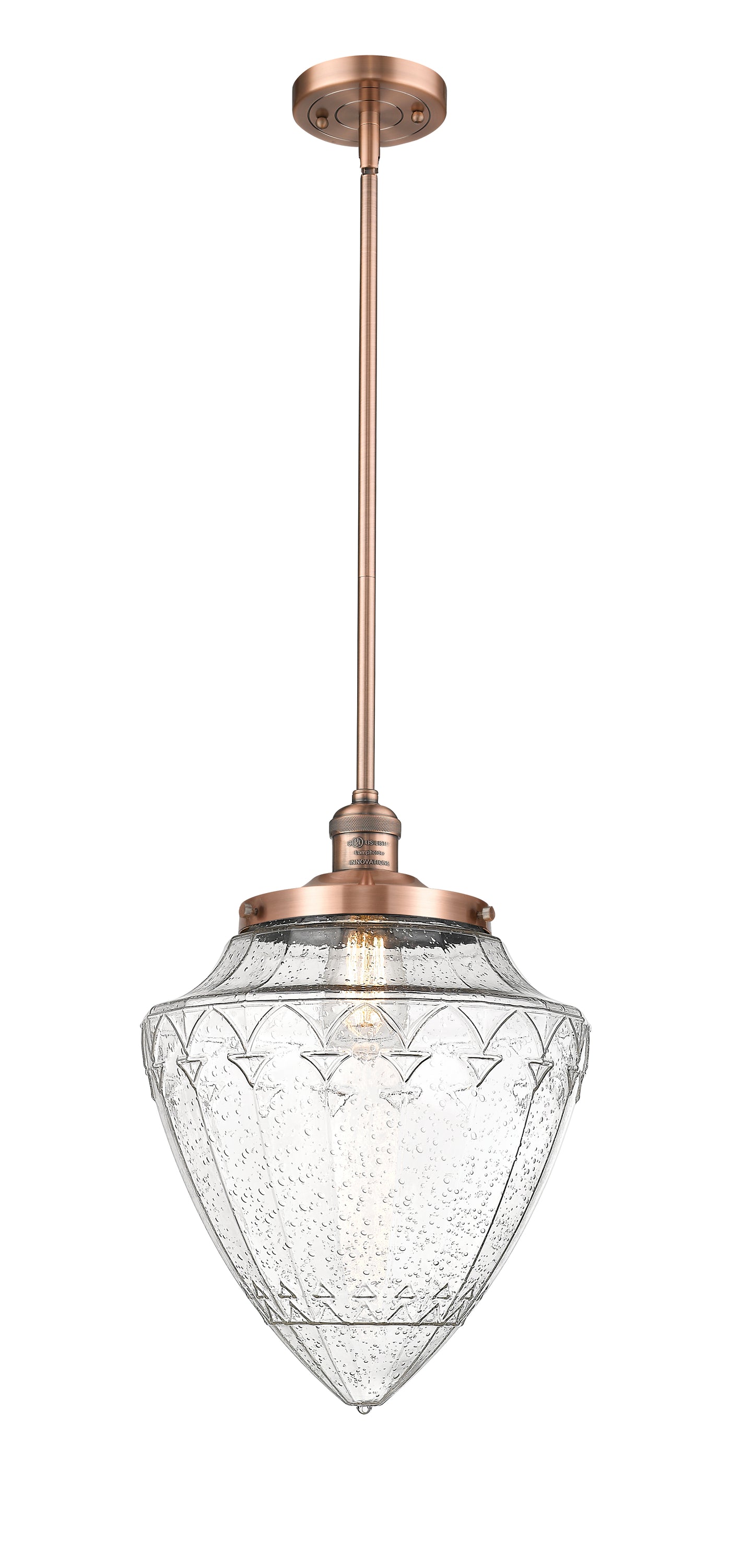 Franklin Restoration Mini Pendant 6W Brass