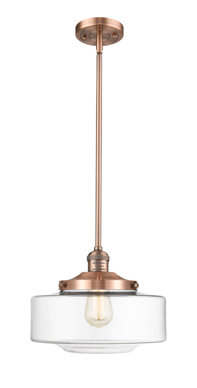 Franklin Restoration Mini Pendant Brass Finish