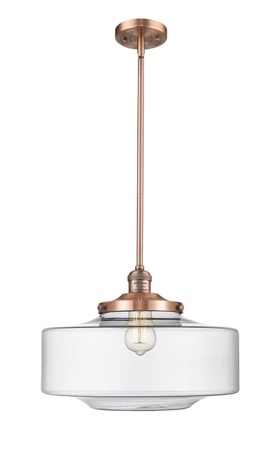 Franklin Restoration Antique Brass Mini Pendant