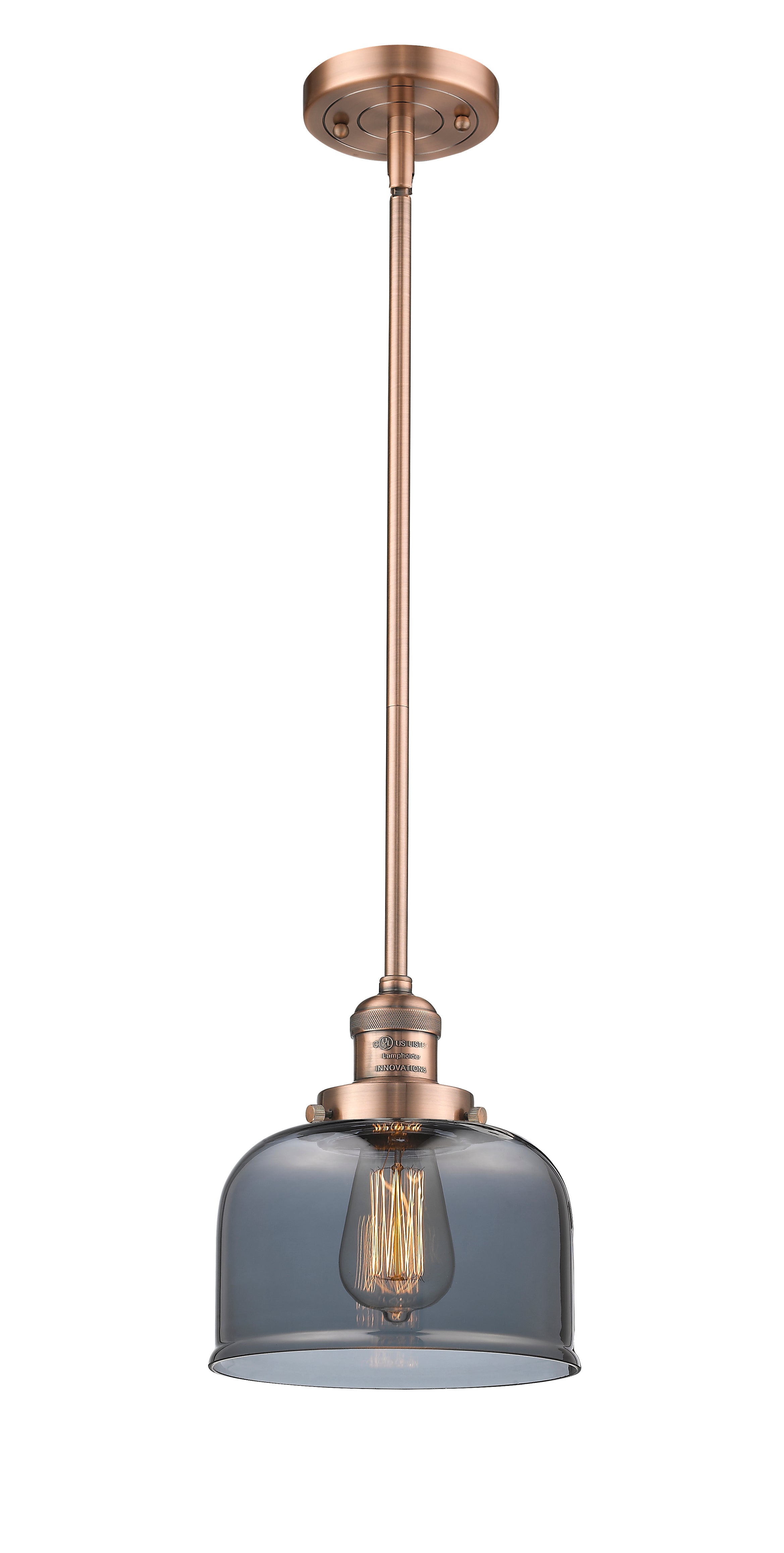 Franklin Restoration Mini Pendant Antique Brass