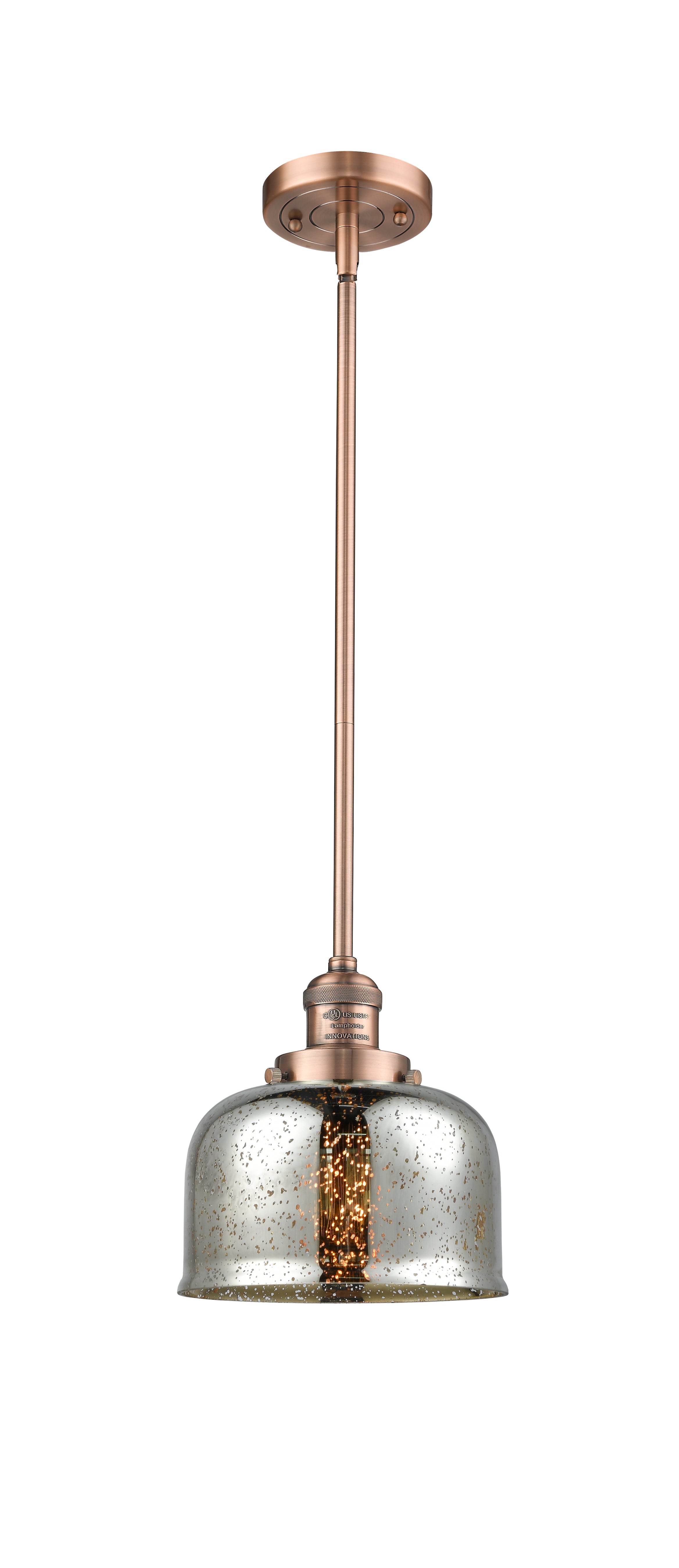 Franklin Restoration Mini Pendant Brass