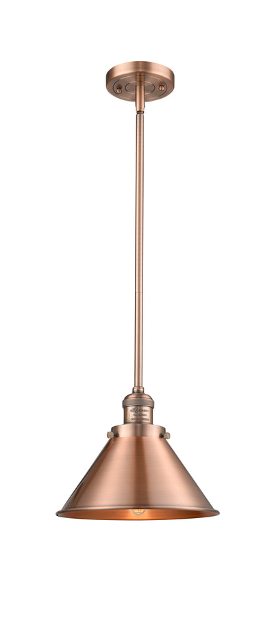 Franklin Restoration Mini Pendant Antique Brass