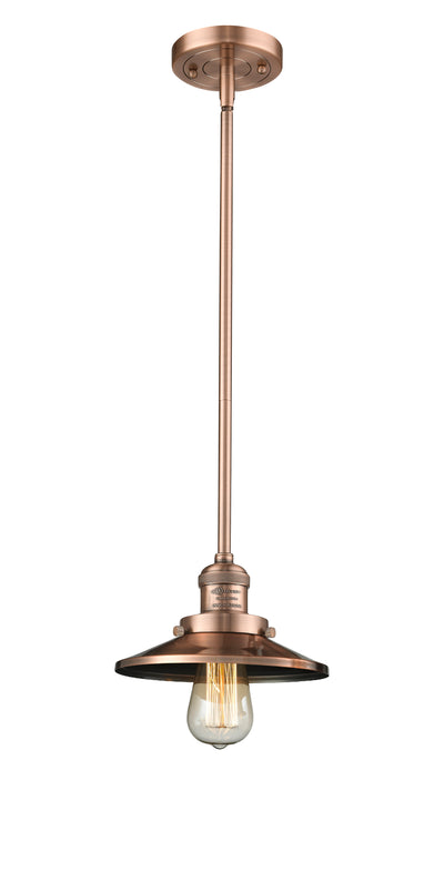 Franklin Restoration Mini Pendant Antique Brass