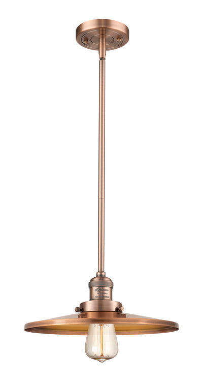 Franklin Restoration Mini Pendant Antique Brass