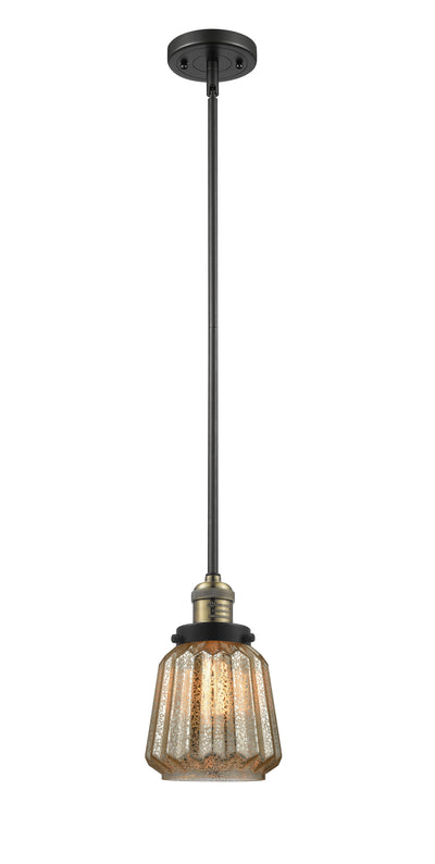 Franklin Restoration Antique Brass Mini Pendant