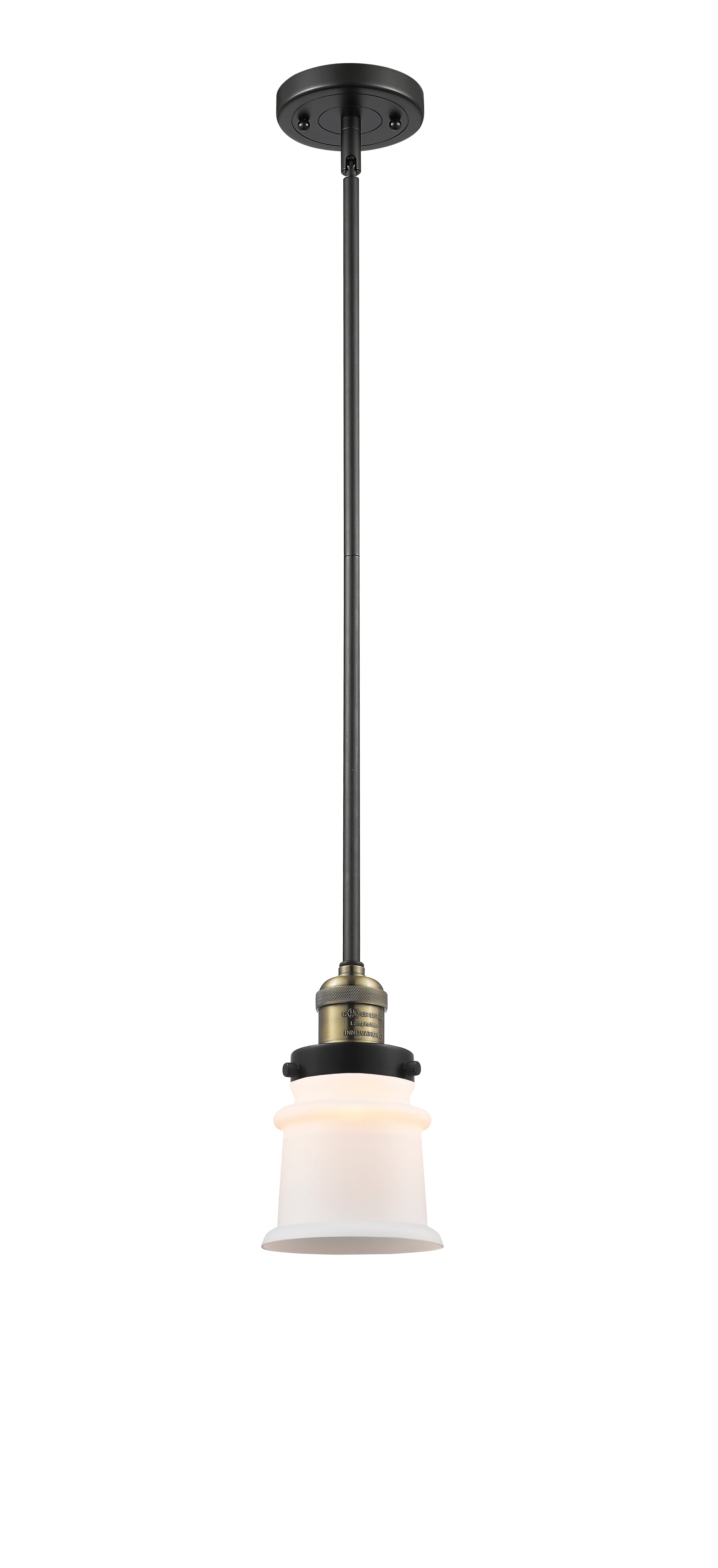 Franklin Restoration Mini Pendant Antique Brass