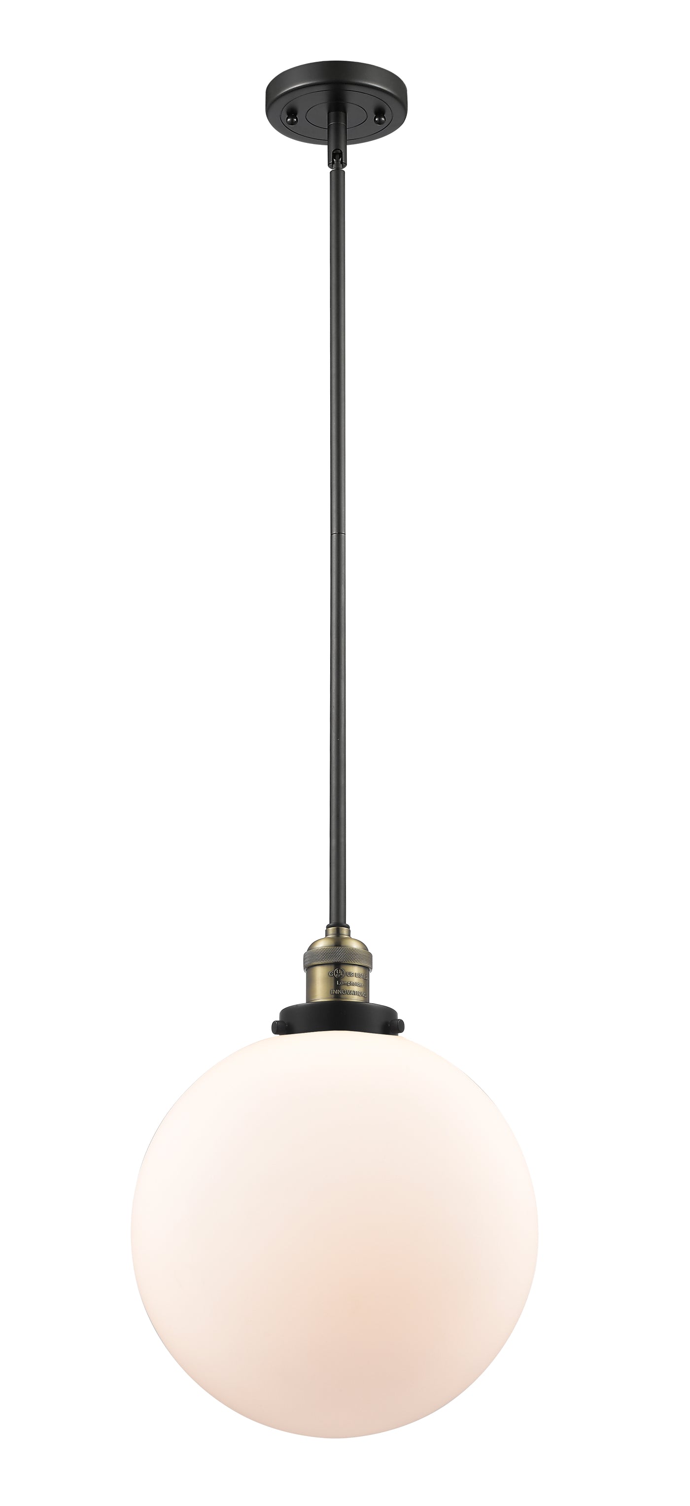 Franklin Restoration Mini Pendant Cast Brass