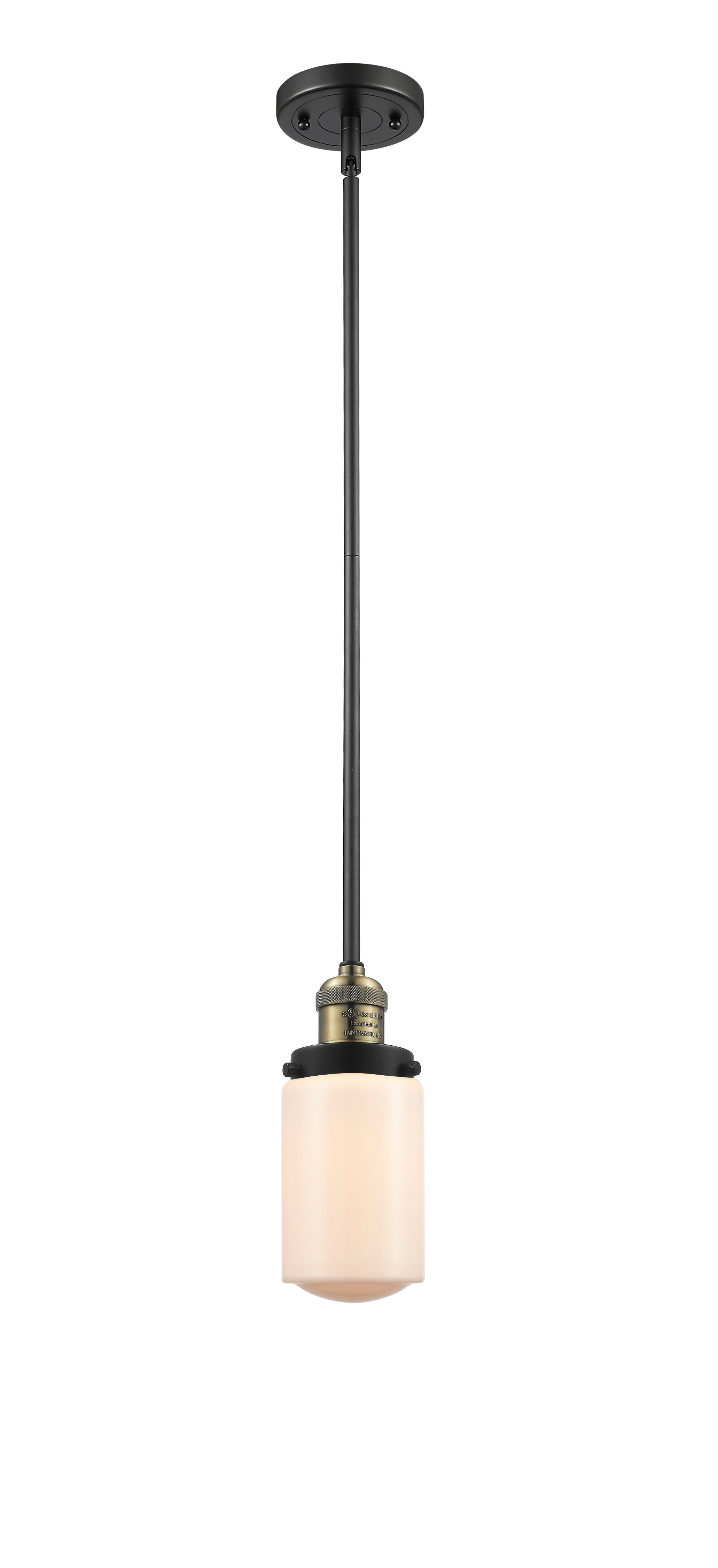 Franklin Restoration Mini Pendant Antique Brass