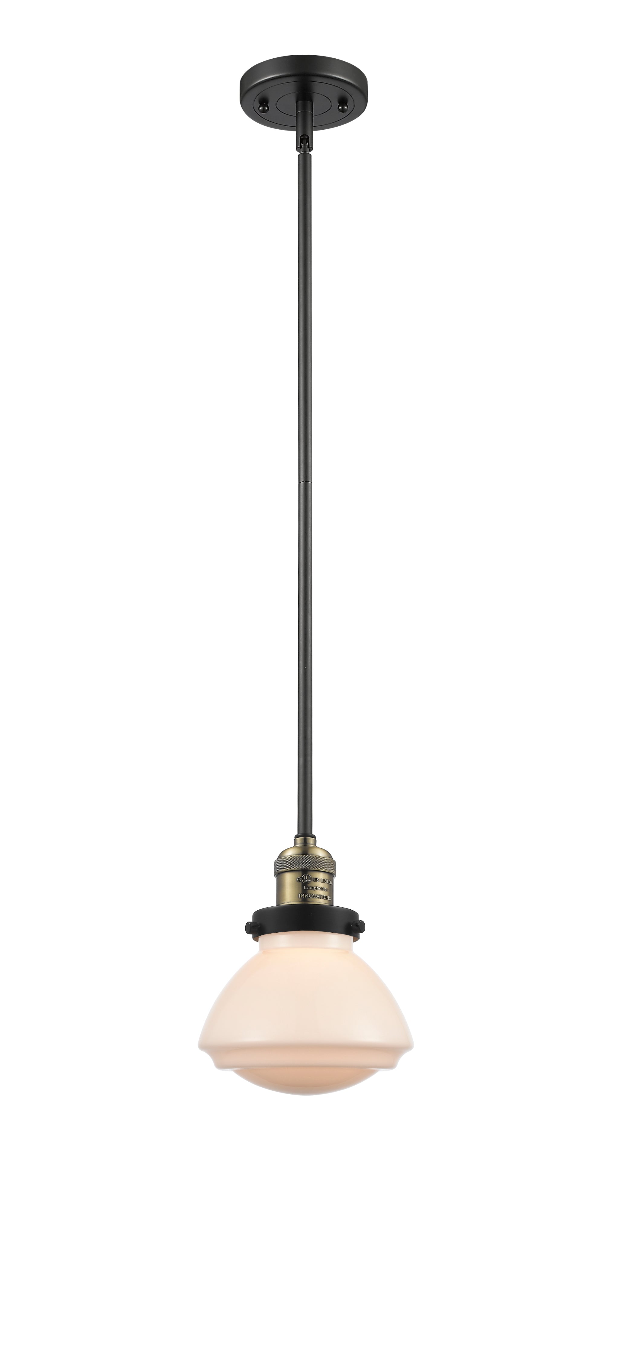 Franklin Restoration Mini Pendant Antique Brass