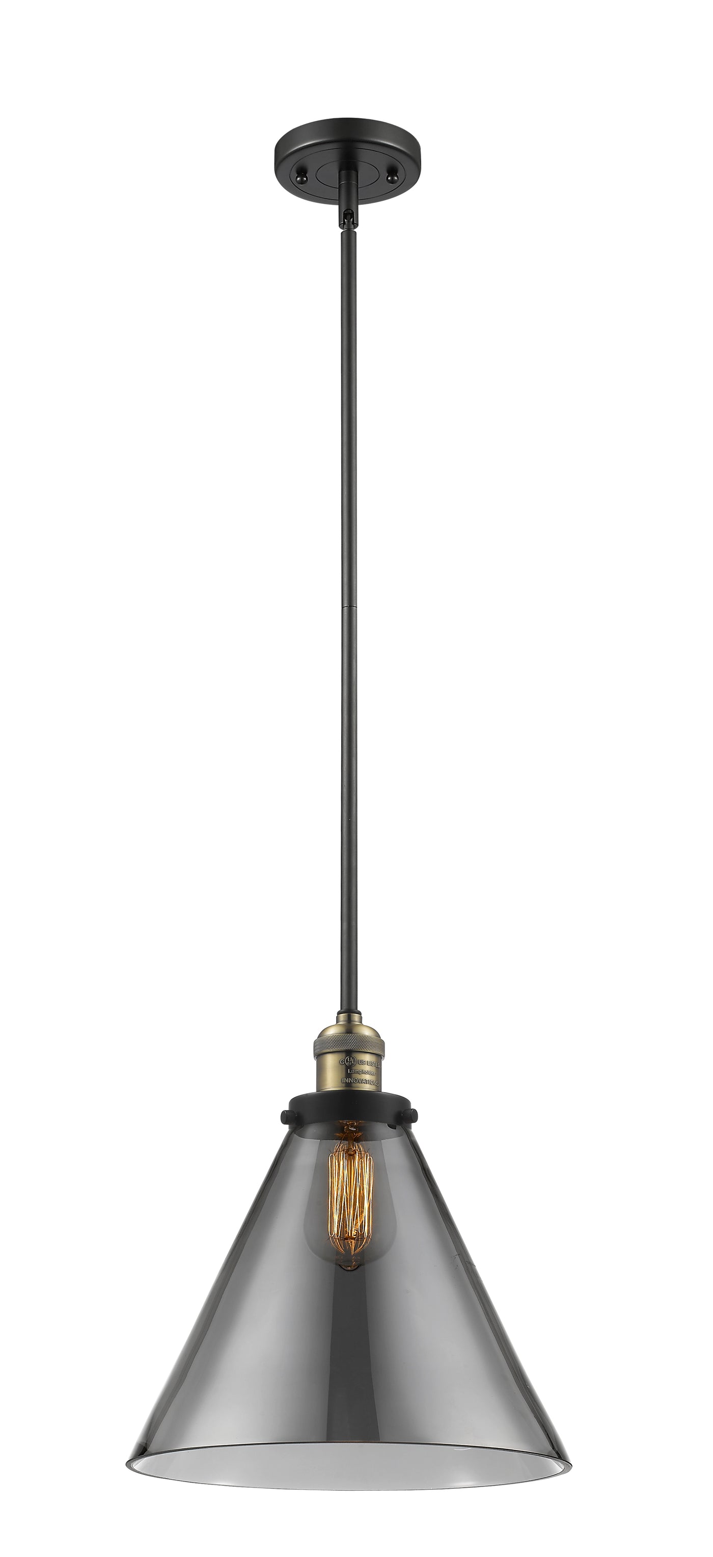 Franklin Restoration Mini Pendant Antique Brass