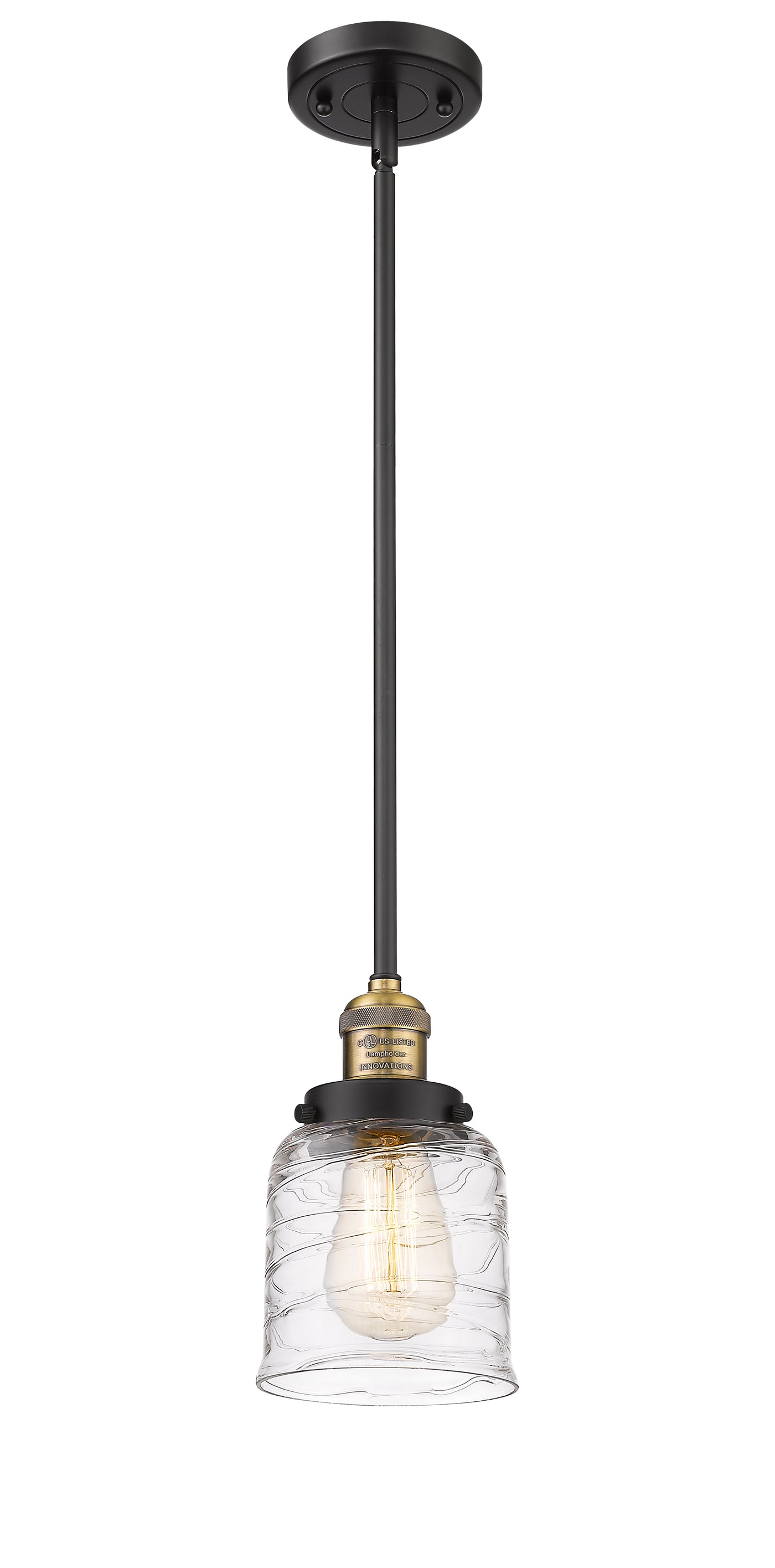 Franklin Restoration Mini Pendant Antique Brass
