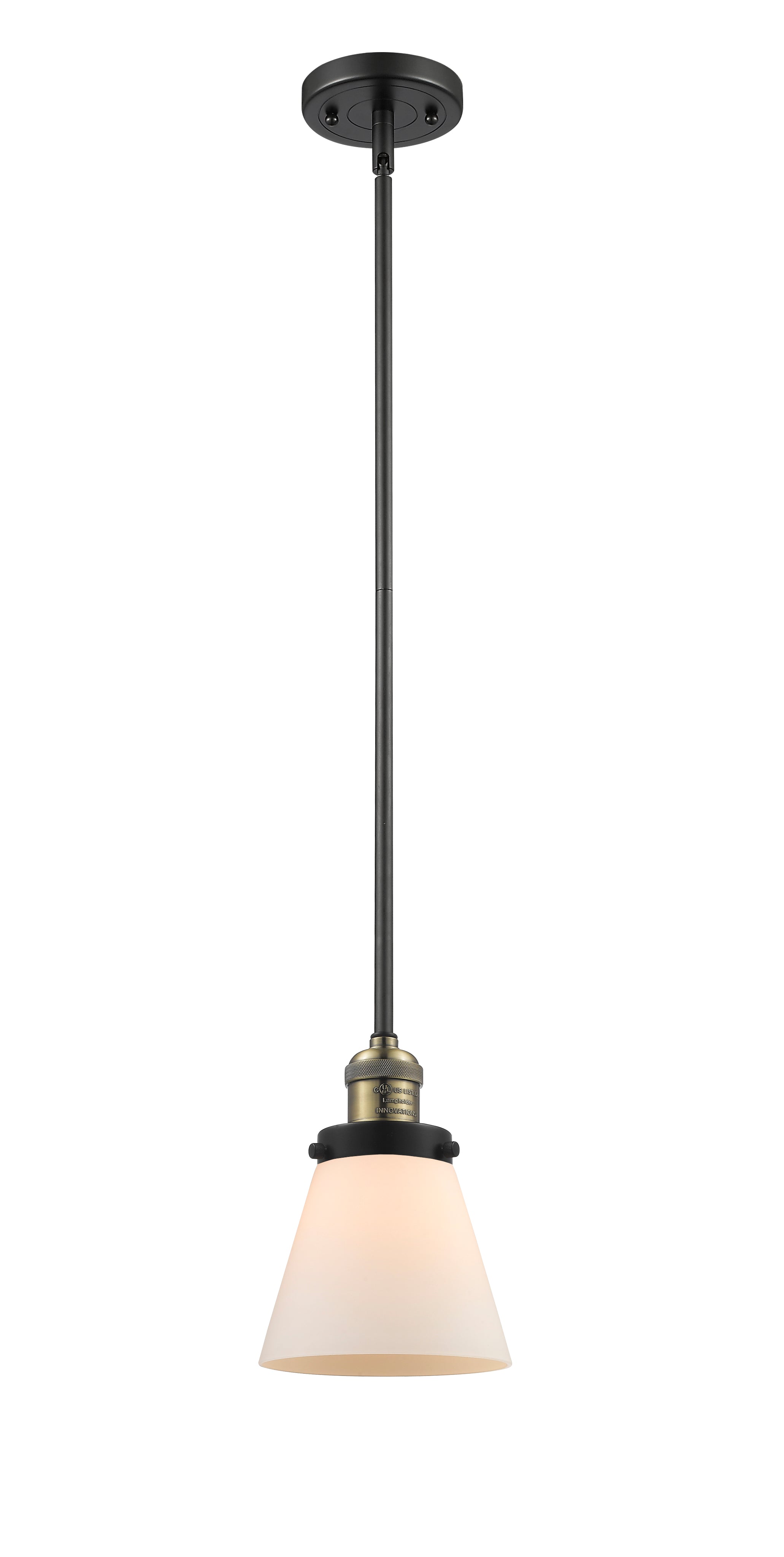 Franklin Restoration Mini Pendant Antique Brass