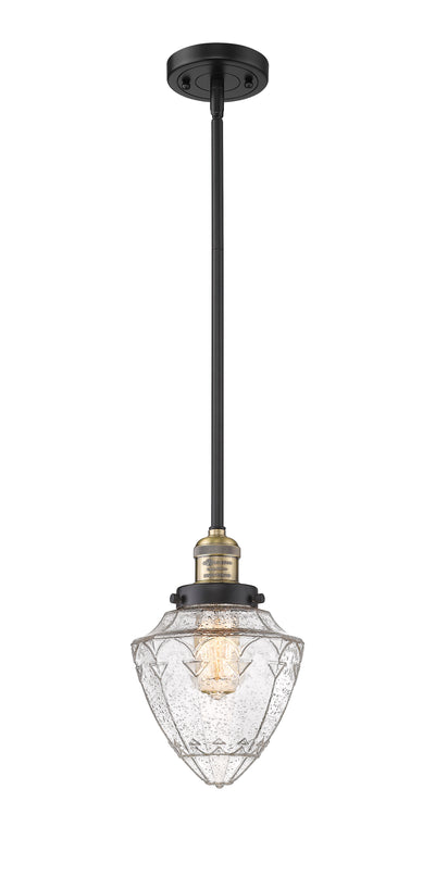 Franklin Restoration Mini Pendant Antique Brass