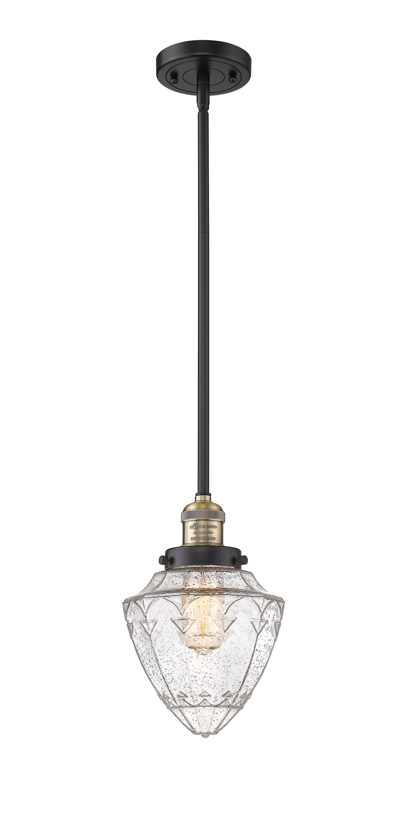 Franklin Restoration Antique Brass Mini Pendant