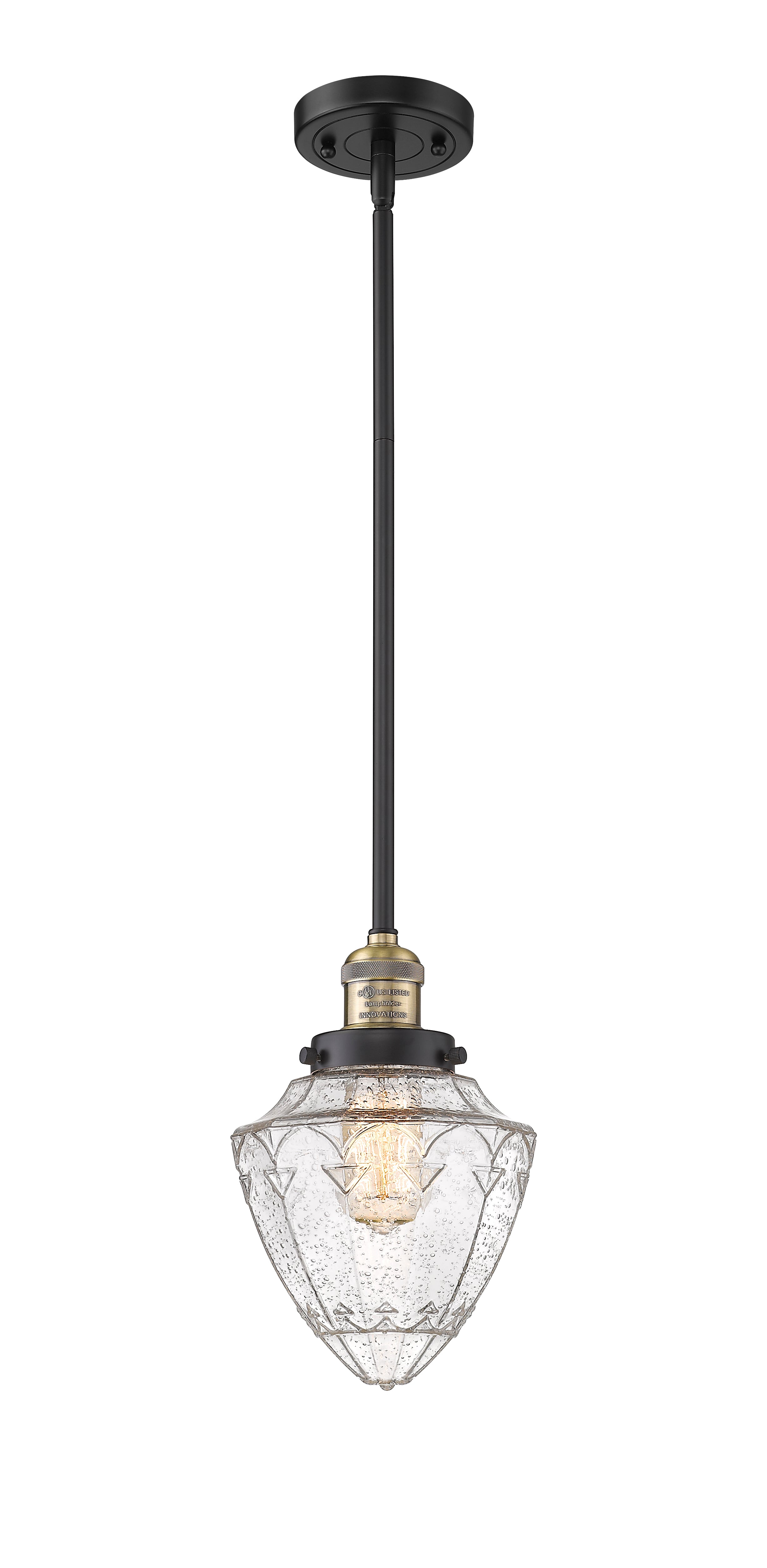 Franklin Restoration Antique Brass Mini Pendant