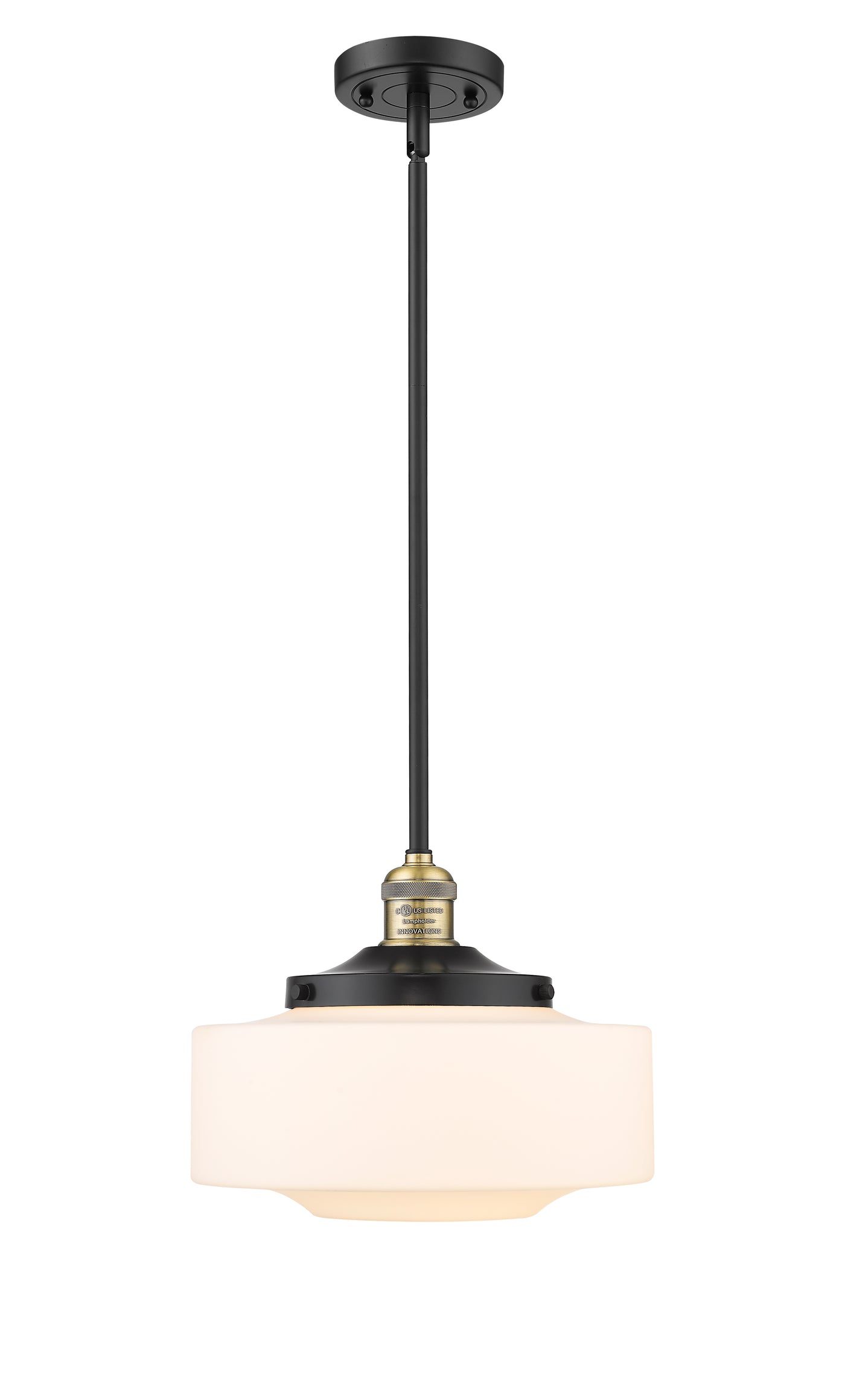 Franklin Restoration Mini Pendant Antique Brass