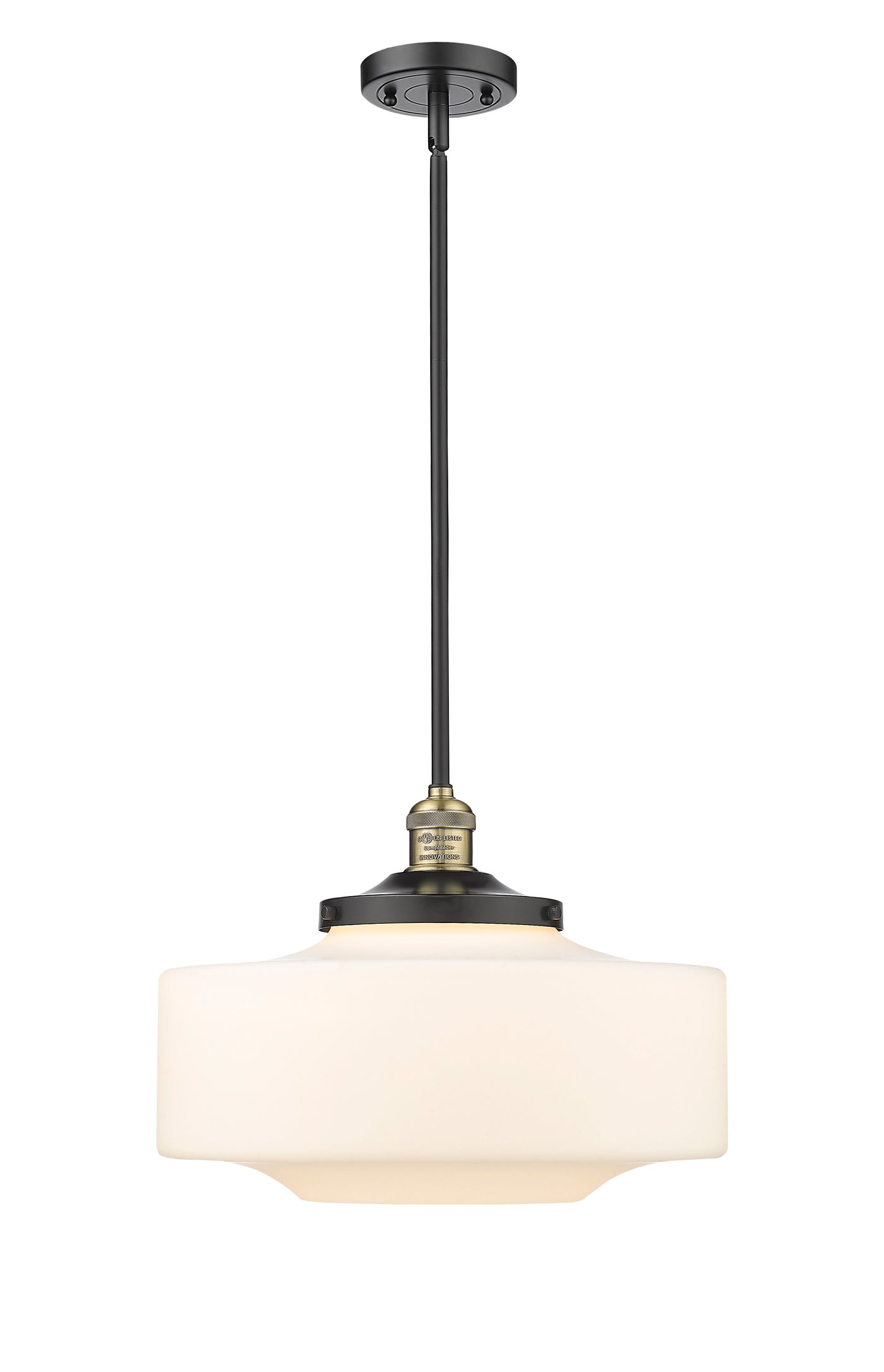 Franklin Restoration Mini Pendant Antique Brass