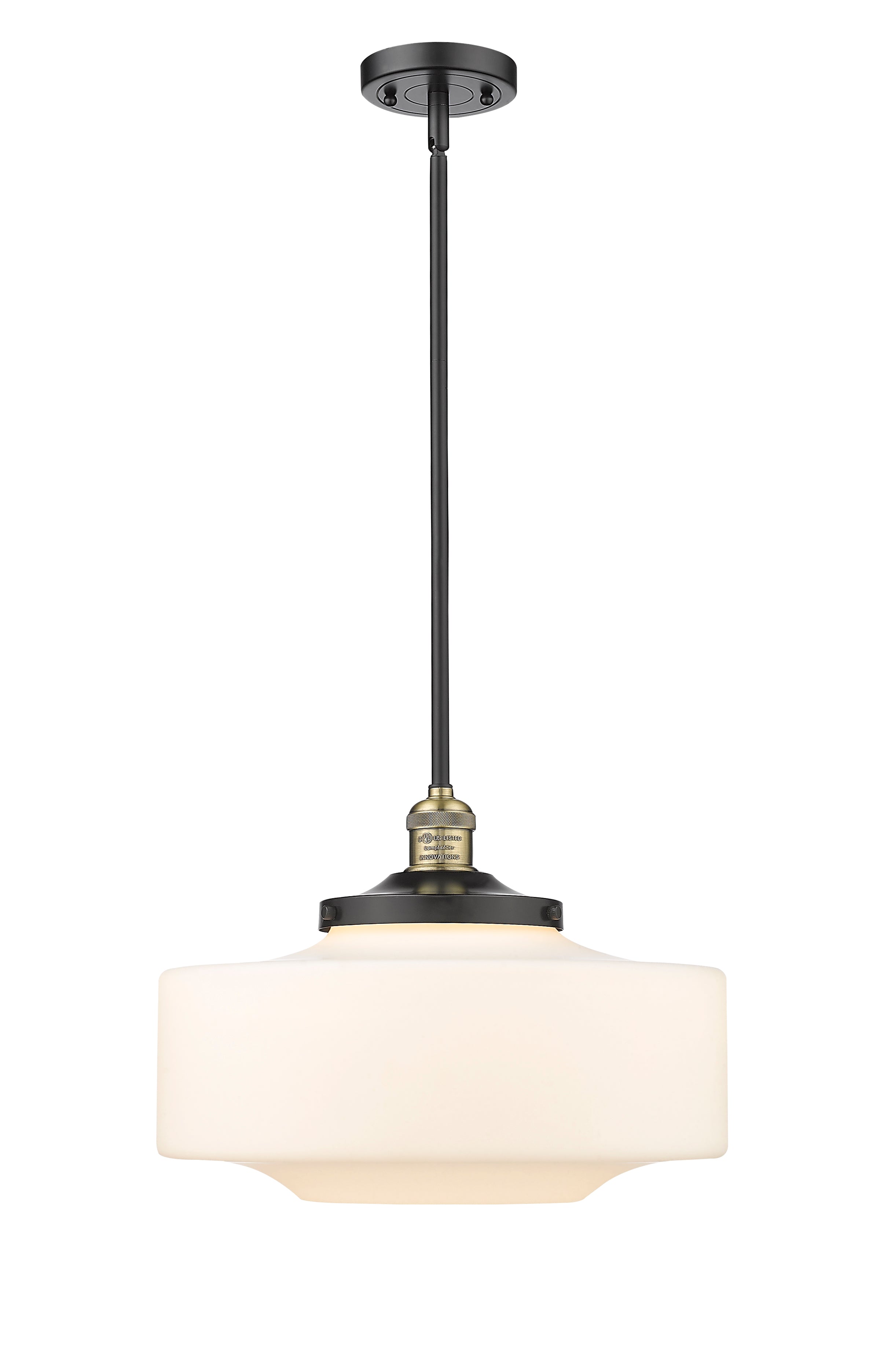 Franklin Restoration Mini Pendant Antique Brass