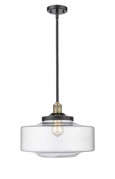 Franklin Restoration Mini Pendant Antique Brass