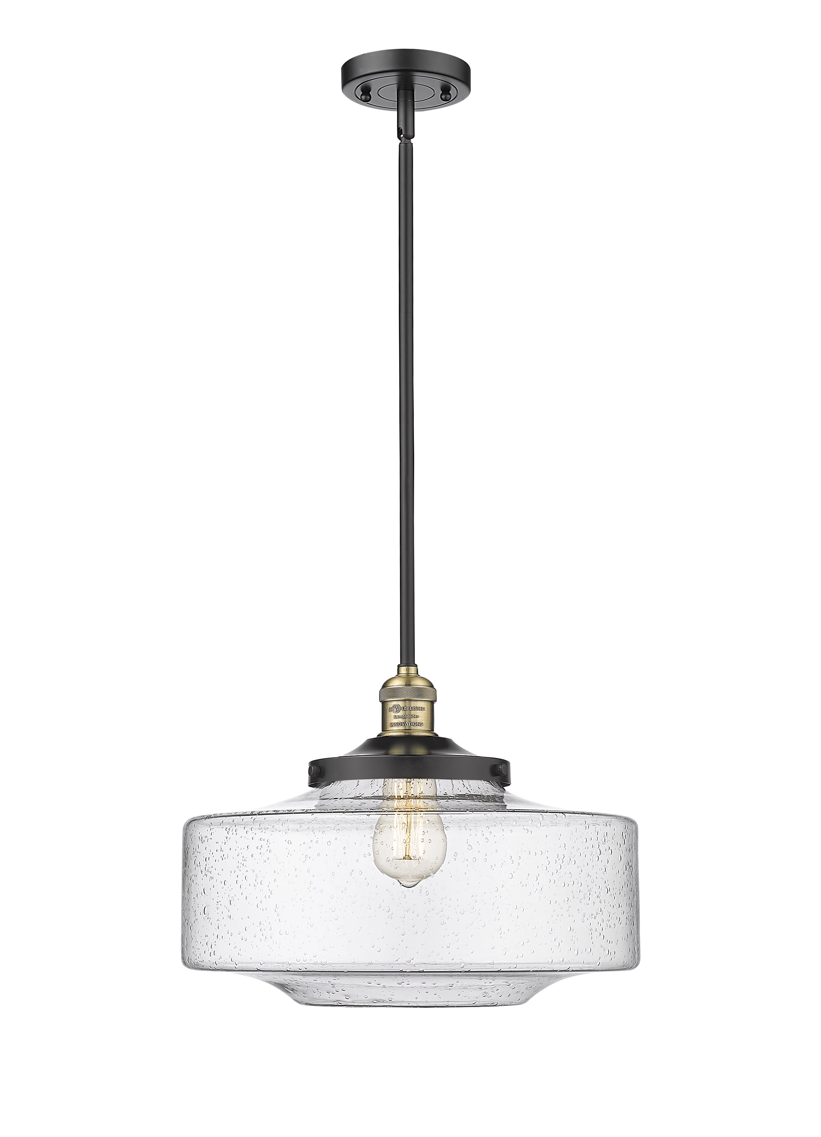 Franklin Restoration Antique Brass Mini Pendant