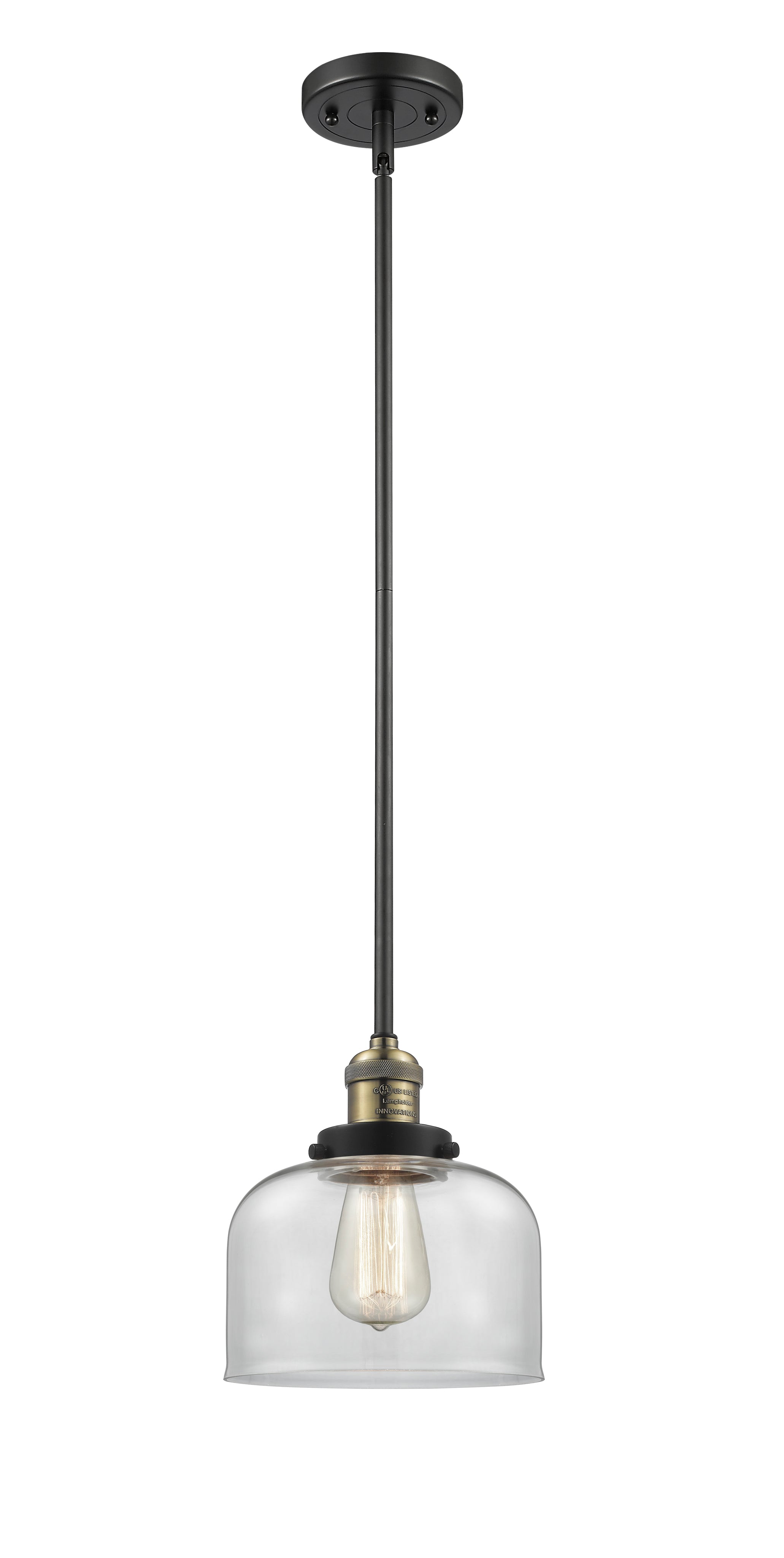 Franklin Restoration Mini Pendant Brass