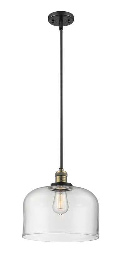 Franklin Restoration Mini Pendant Brass Finish