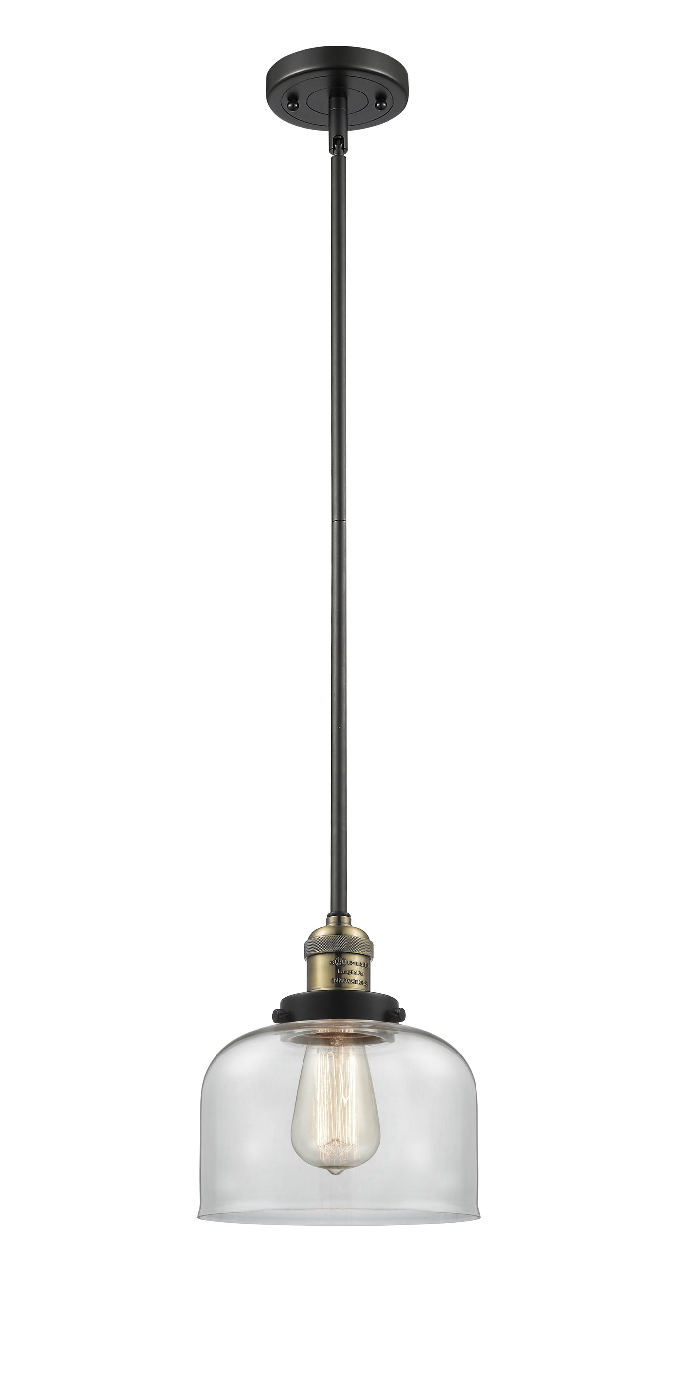 Franklin Restoration Mini Pendant Antique Brass